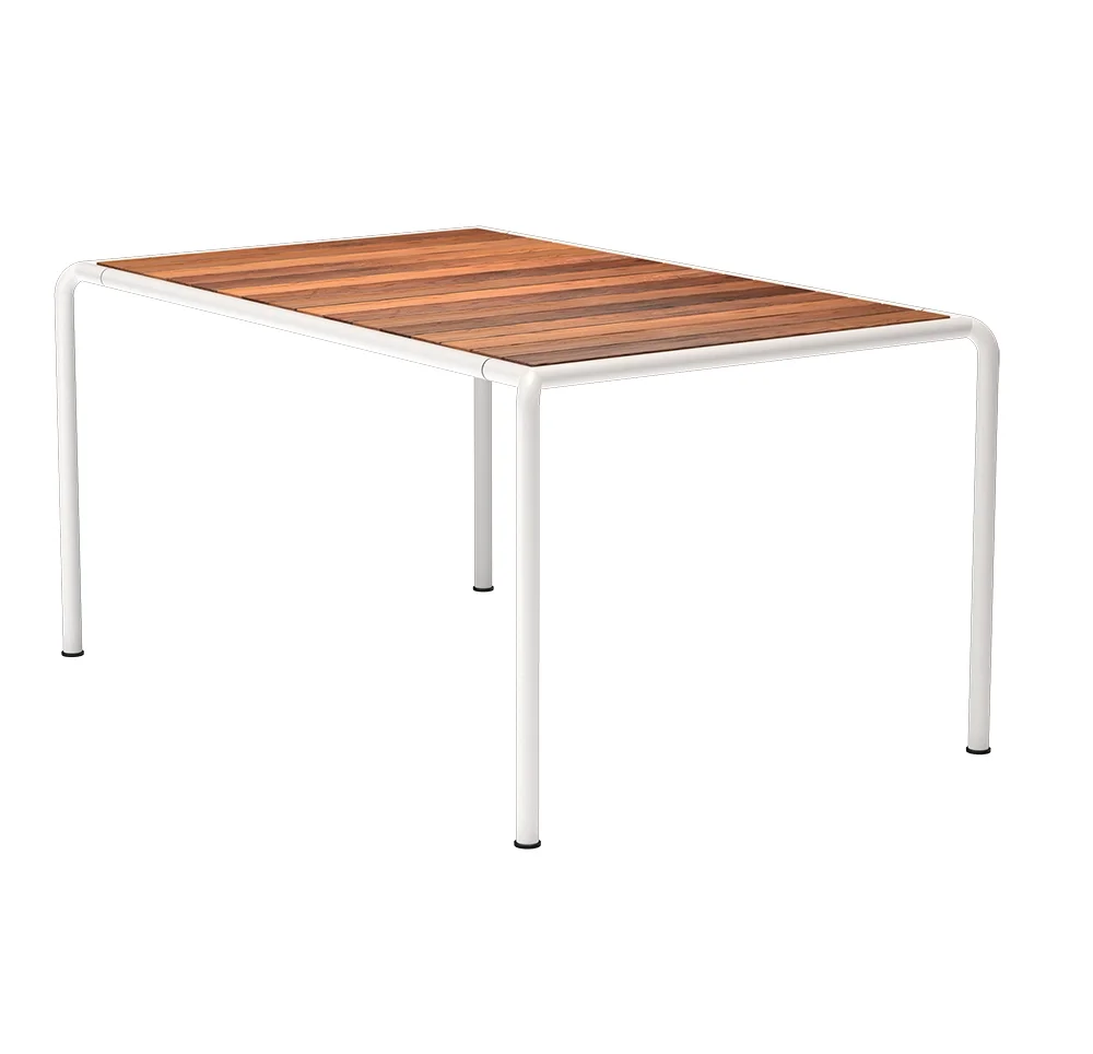 Houe, AVANTI Spisebord 153x98 cm ask/hvid