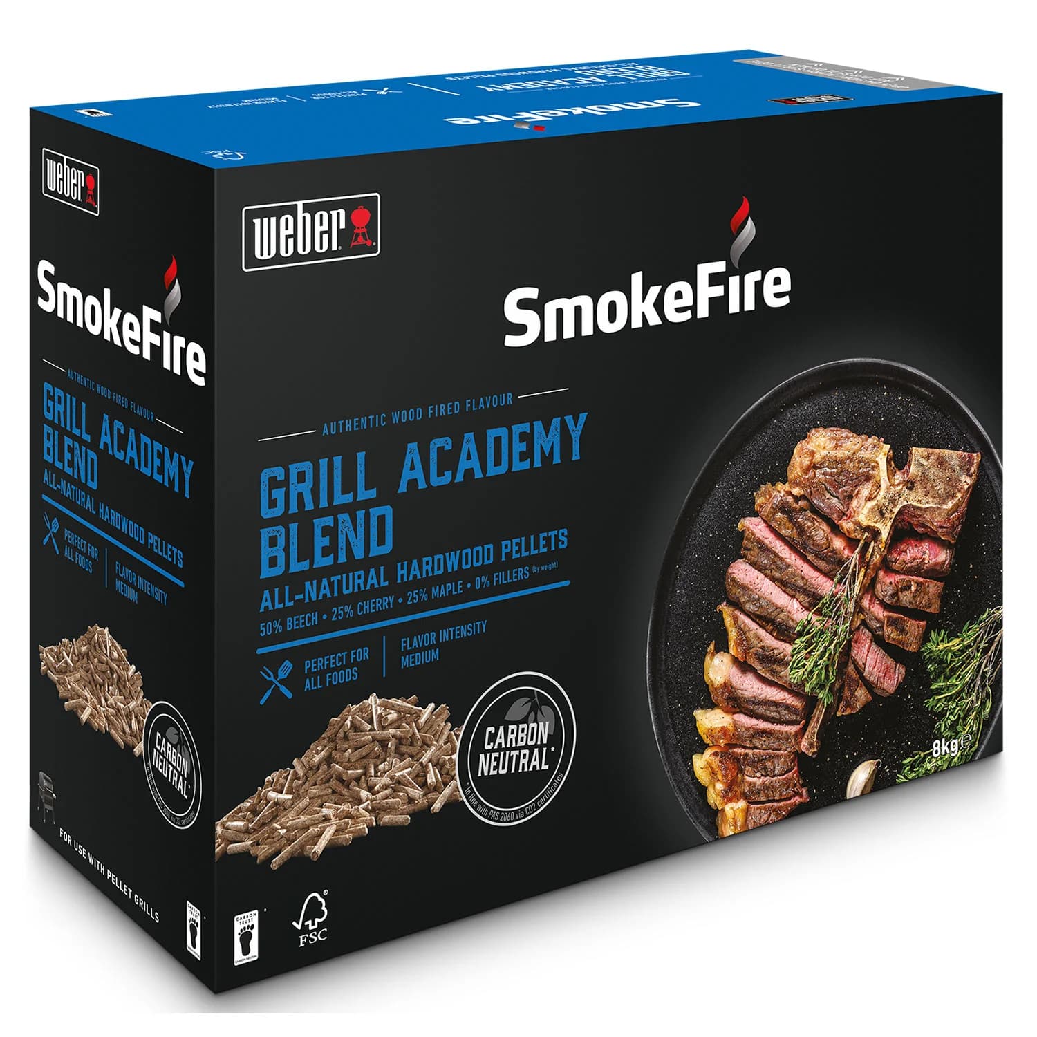 Weber, Træpiller FSC Universal 8 kg Wood Weber
