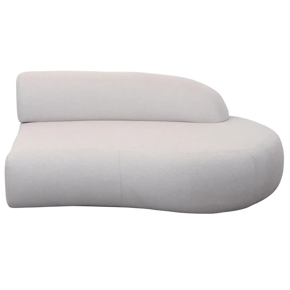 Cane-line, Mellow sofa modul venstre m/kort ryg Sand