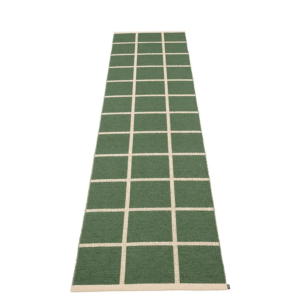 Pappelina, Vævet Tæppe Criss Leaf 70x300 cm