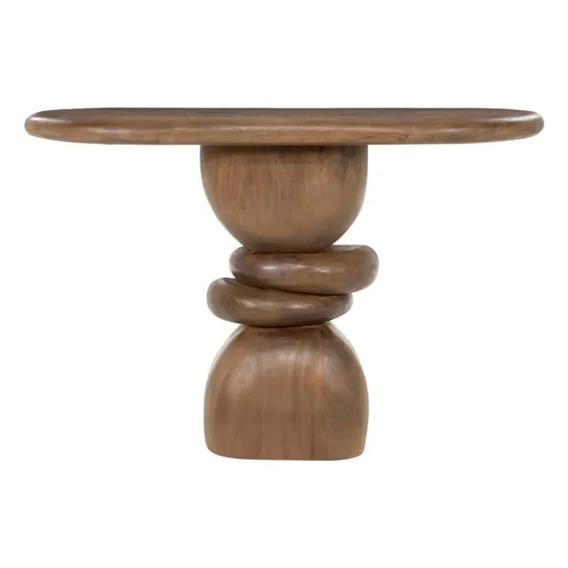 By-Boo, Console table Sui 120x40x80 cm Mangotræ Brun