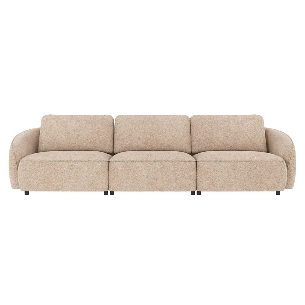 Rowico Home, Norris sofa 4-personers stof Anna lys beige
