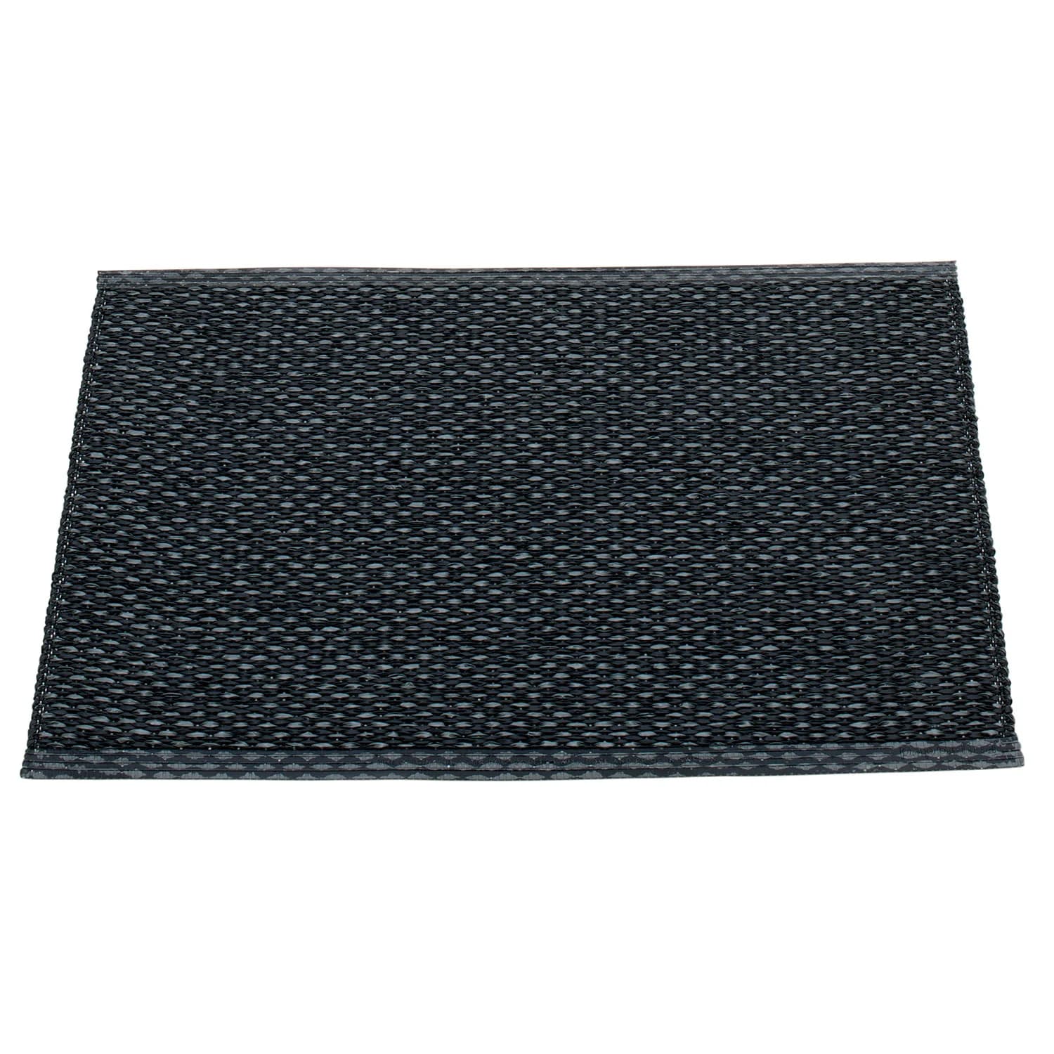 Pappelina, Svea tæppe 70x50 cm black metallic / black