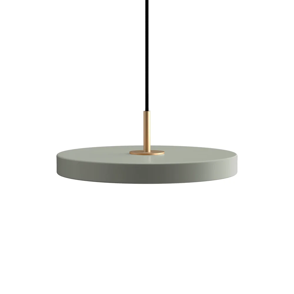 UMAGE - Asteria Plus Pendel Mini Nuance Olive/Brass