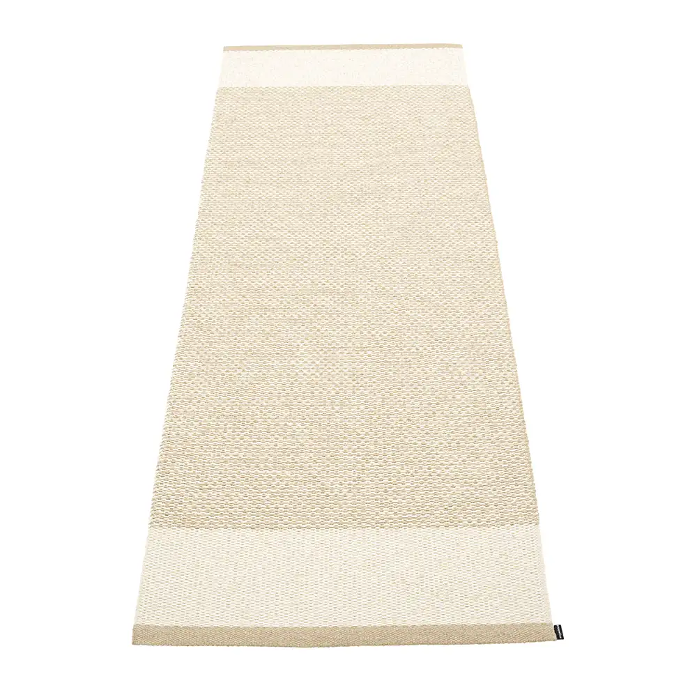 Pappelina, Edit tæppe 70x200 cm Beige/Vanilla