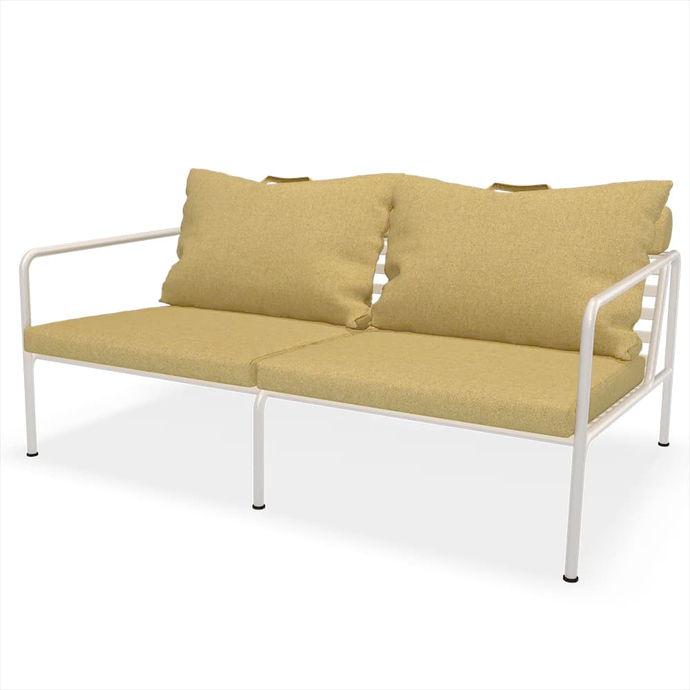 Houe, Avon 2-personers sofa Dijon/White