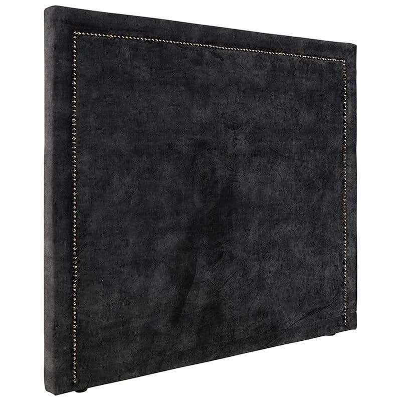 Artwood, Paris Low Sengegavl 180x140 Velvet Dark Grey Artwood