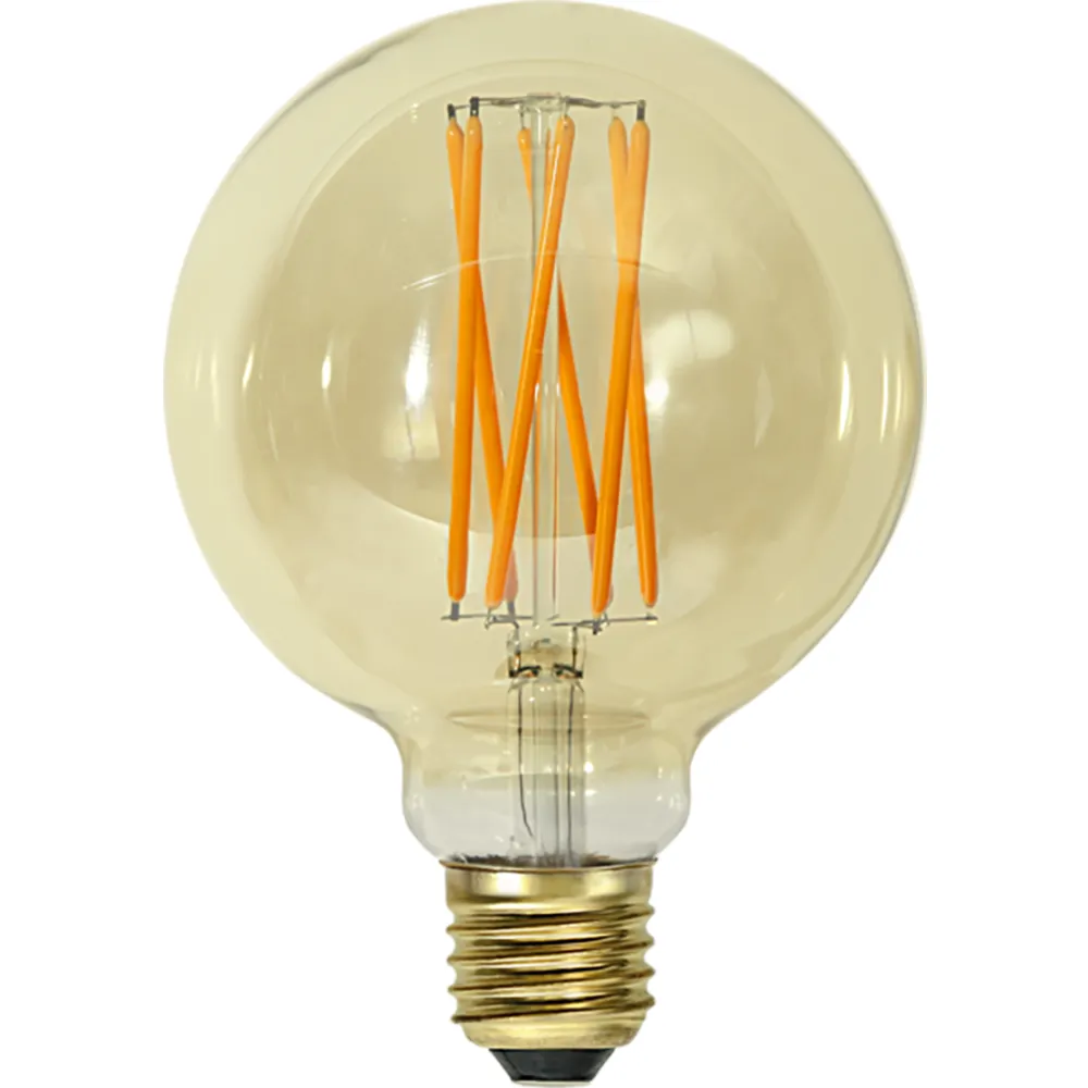 Artwood, Lyskilde globe vintage guld E27