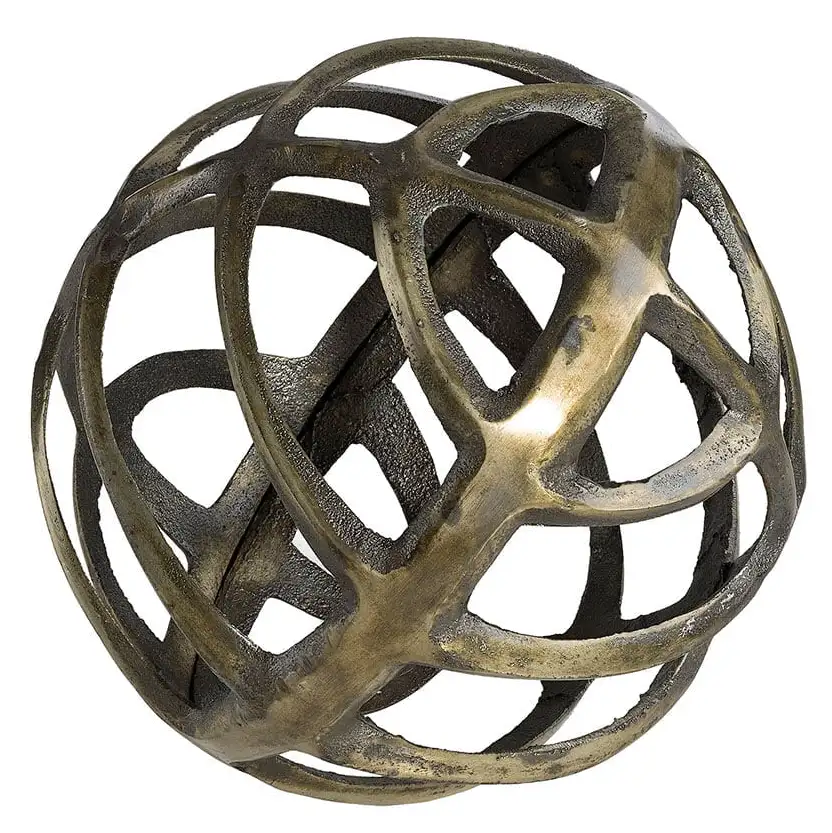 Artwood, Dekoration Calisto M Vintage Brass Artwood