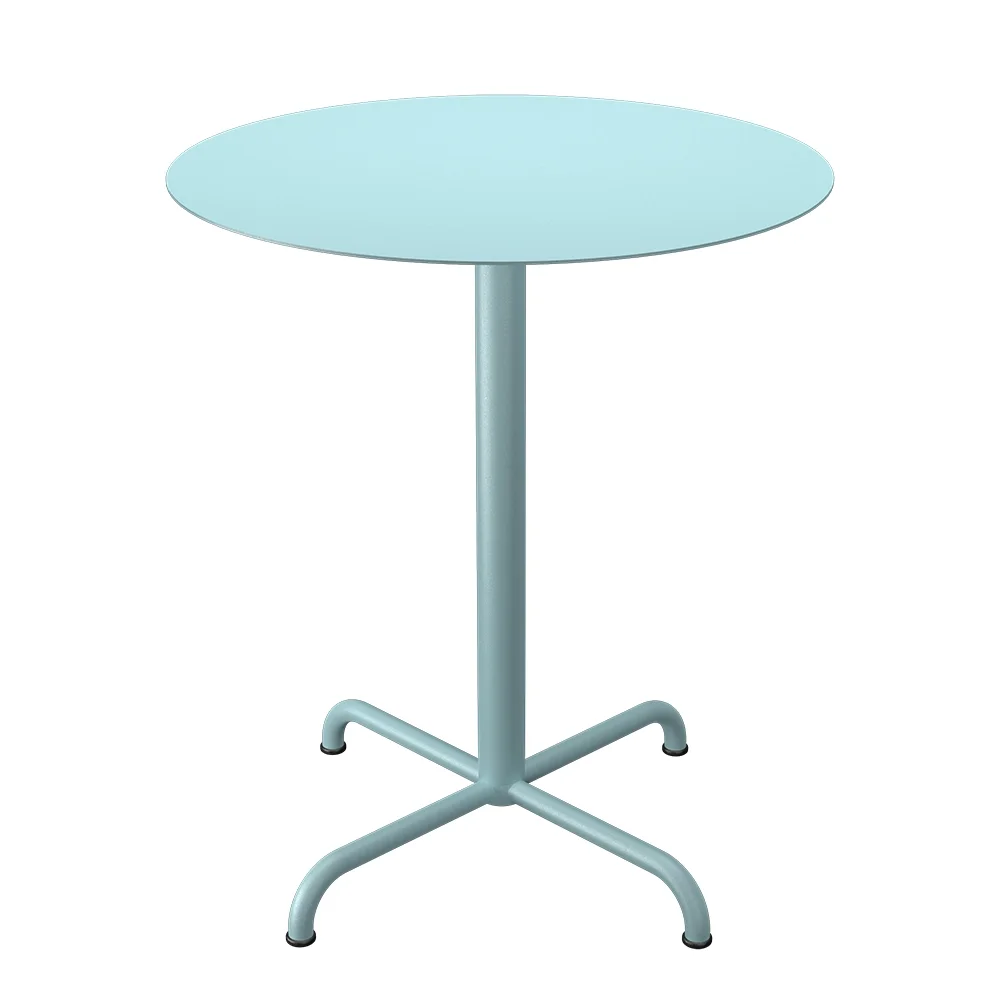 Houe, PICO Sofabord Ø64 cm, base 4 ben Ice Blue