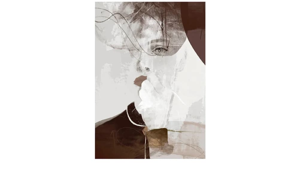 Anna Bülow, Anna Bülow poster Untold Stories 50x70 cm sign/numrerat