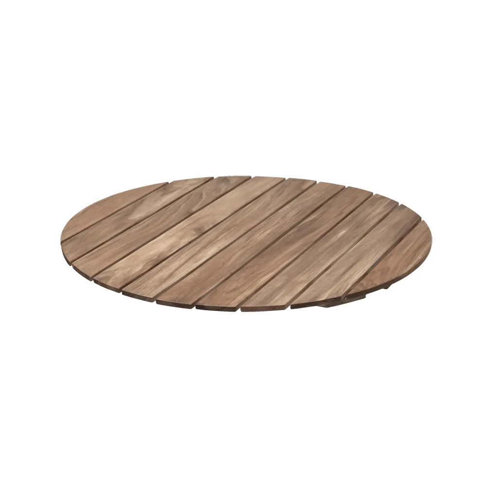 Grythyttan Stålmöbler, Bordplade 100 cm Teak Grythyttan Stålmöbler