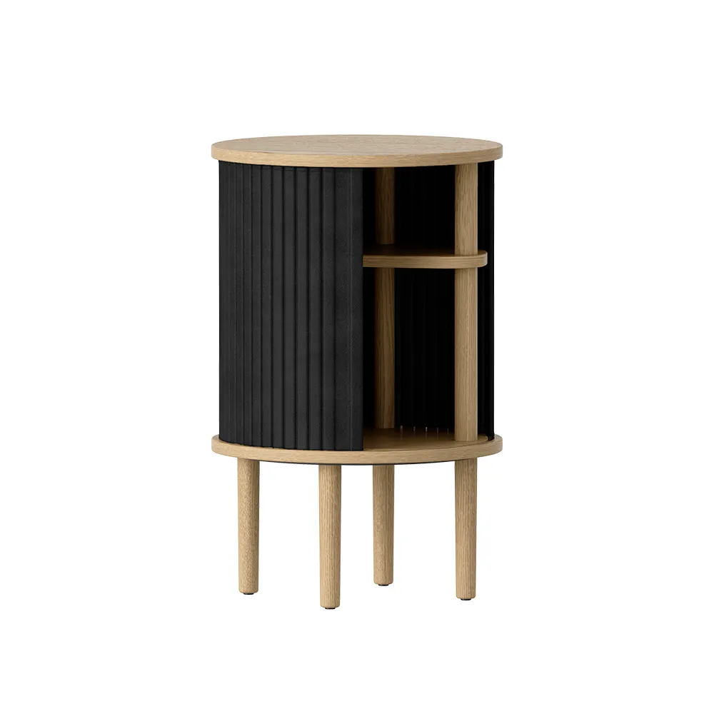 Umage, Audacious sidebord i egetræ/Charcoal