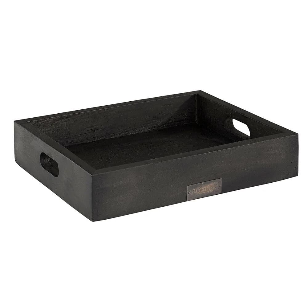 Artwood, Serveringsbakke The Bakery 40x30 xm Sort Træ Artwood