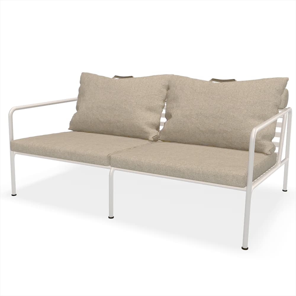 Houe, Avon 2-personers sofa Papyrus/White