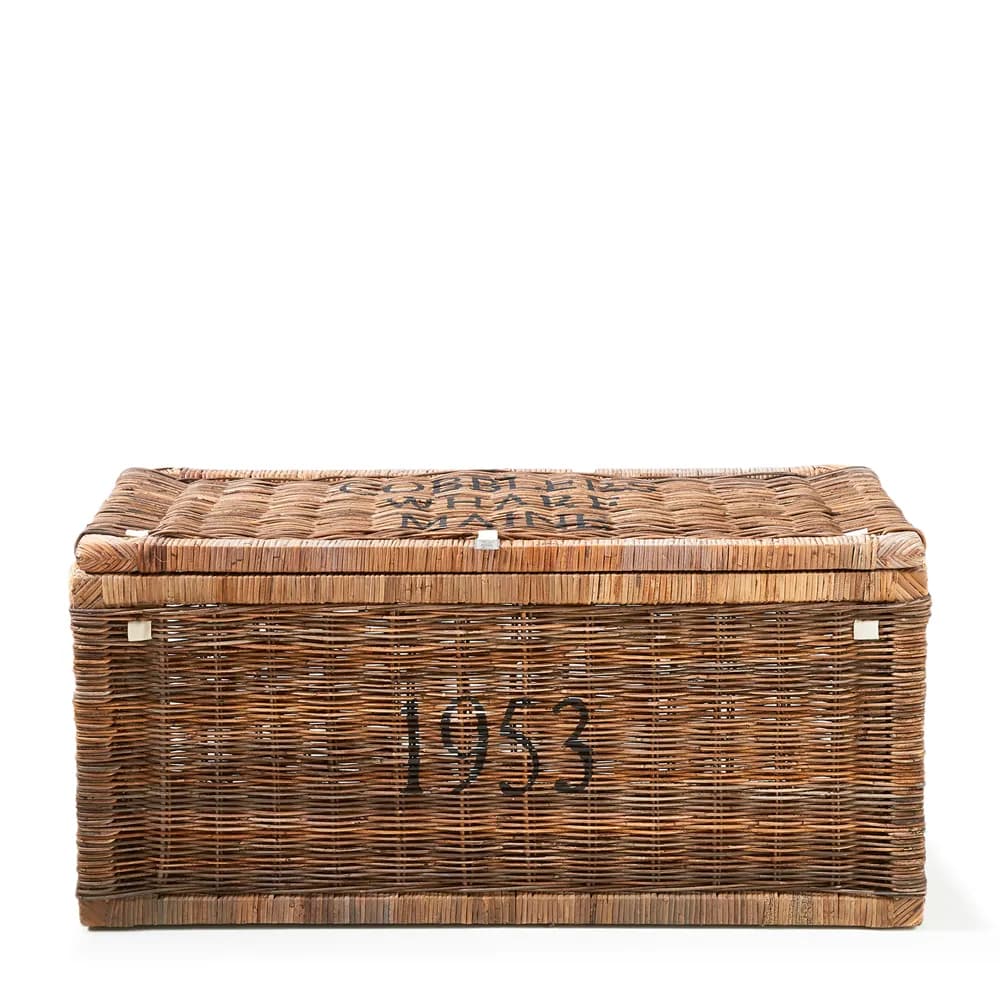 Riviera Maison, Rustik rattan kiste 90x40 cm