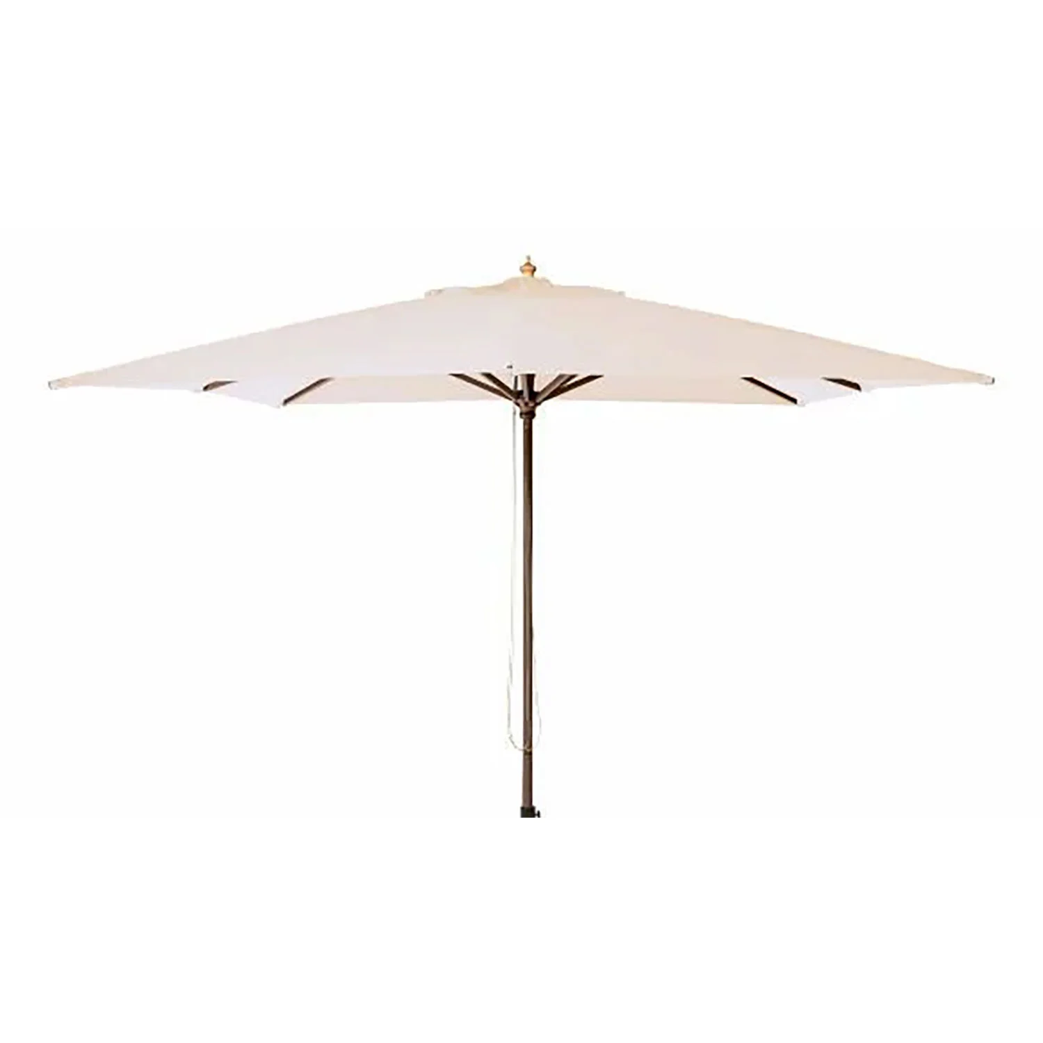 Cinas, Alezio 300x300 cm parasol Træramme off-white