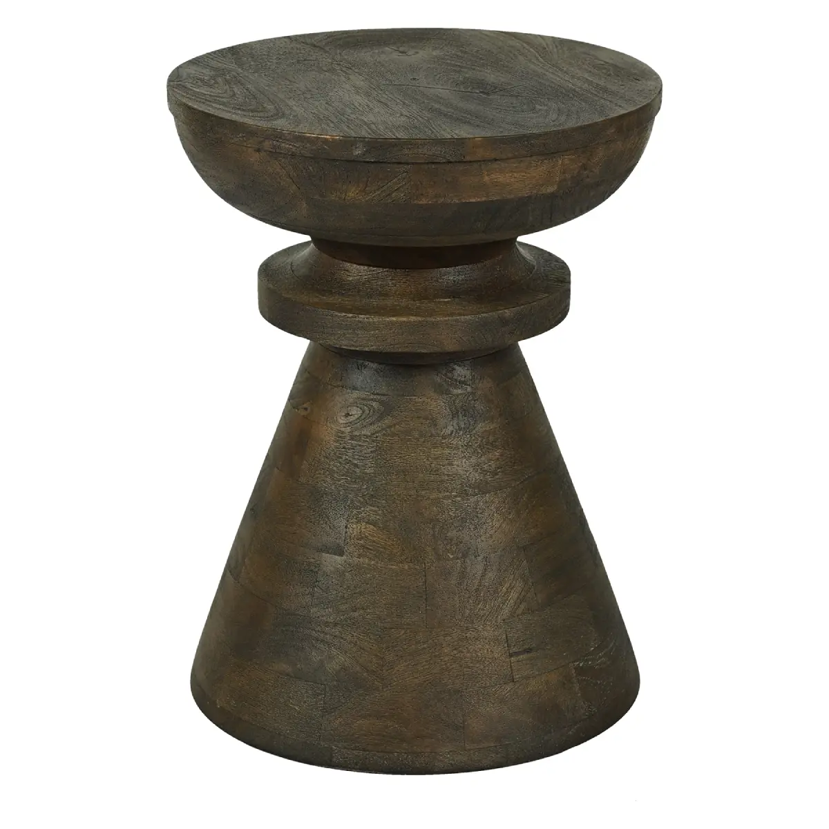 Affari of Sweden, OREGON-skammel, brun, Ø34 x H46 cm