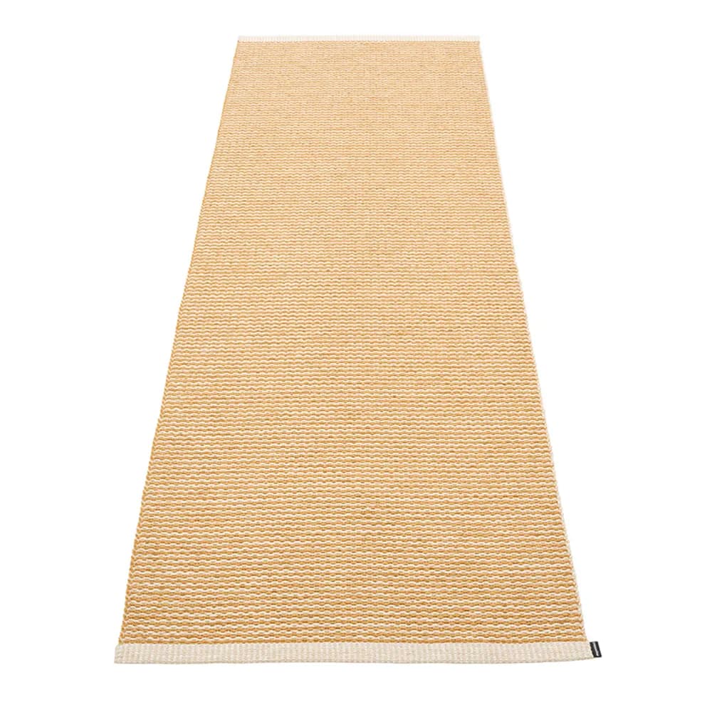 Pappelina, Mono Ochre / Cream tæppe 85 x 260 cm