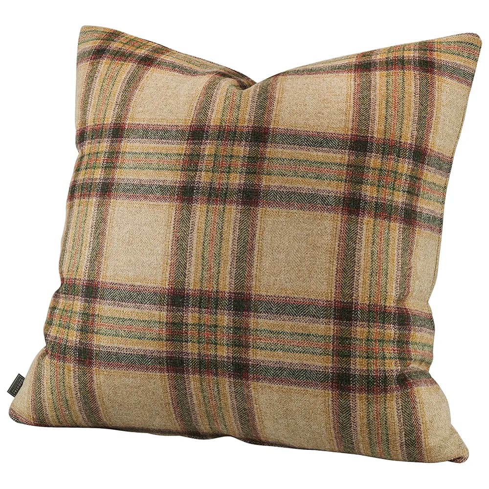 Artwood, Glensdale Check Olive pudebetræk 60x40 cm