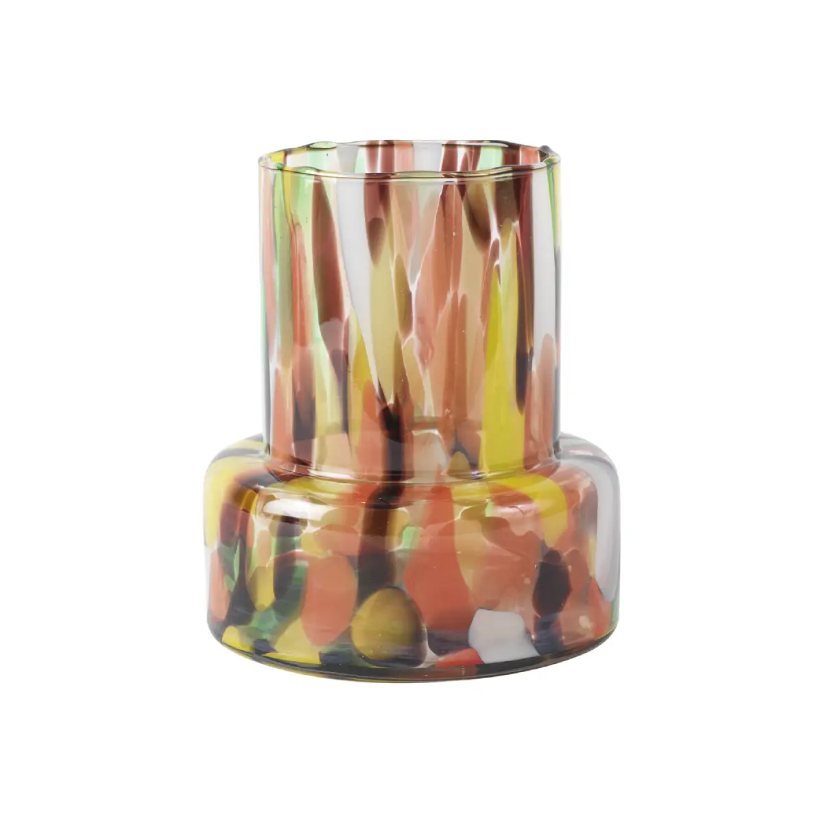 Affari of Sweden, HAROLD-vase, flerfarvet, Ø18 x H21 cm