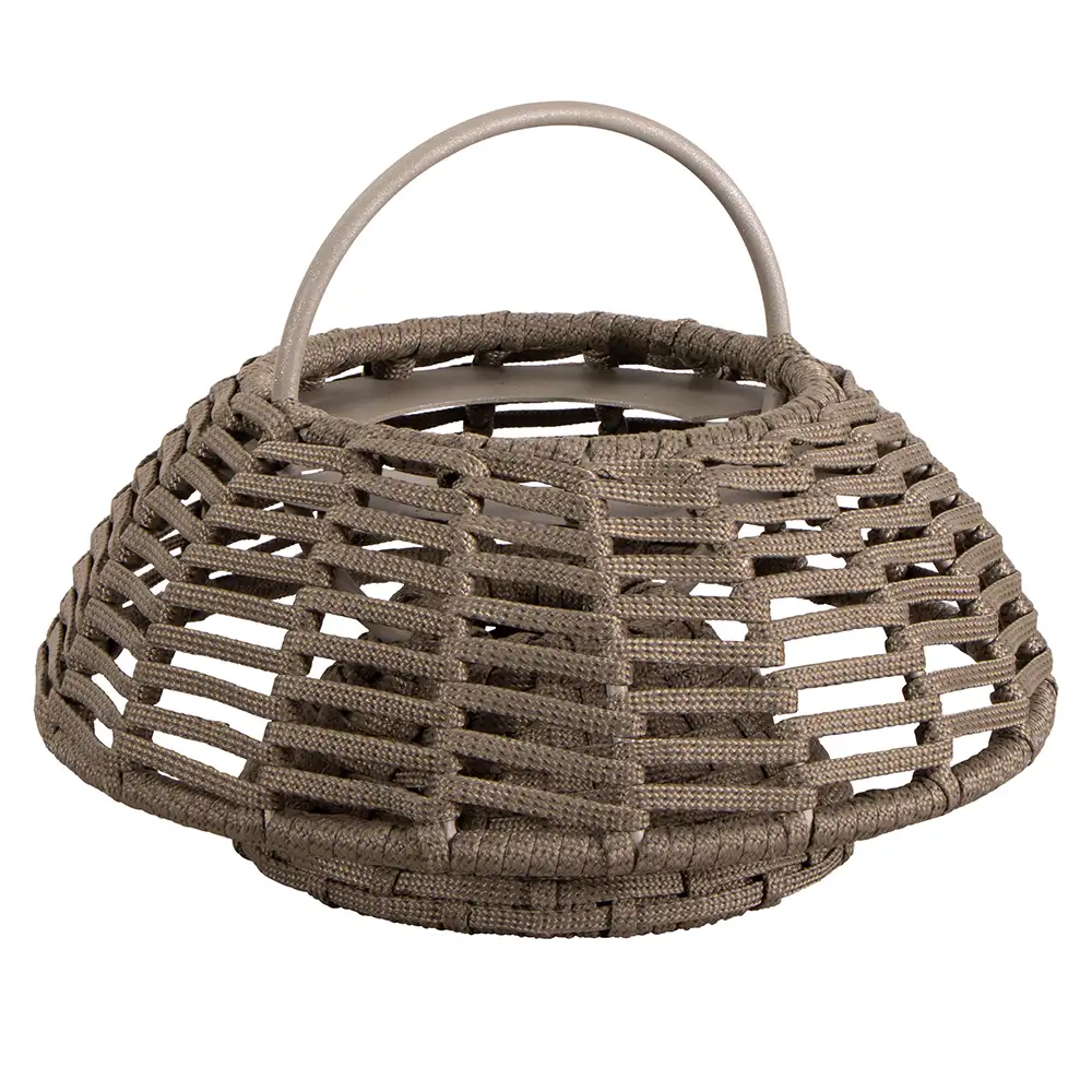 Cane-line, Illusion lampe til ophæng Taupe, Soft Rope