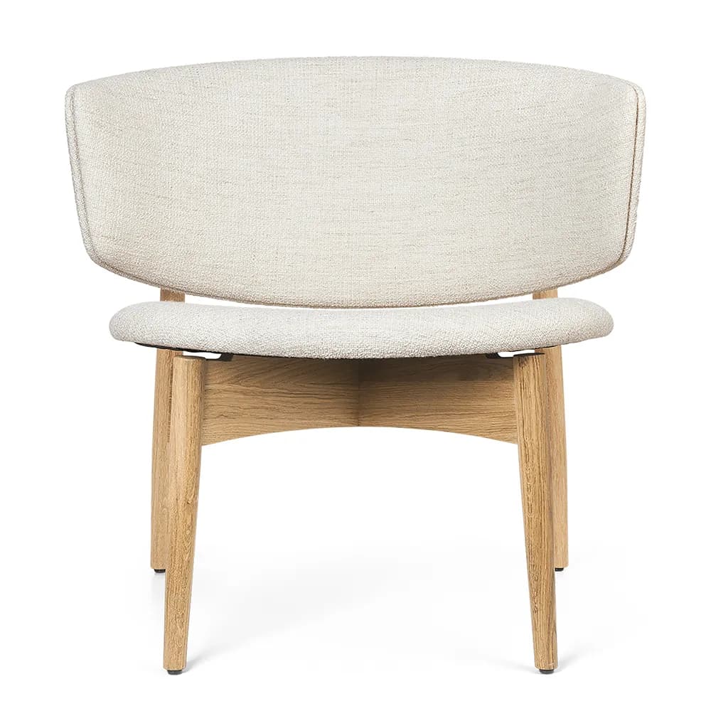 Ferm Living, Herman Loungestol Boucle - Oak/Off-white