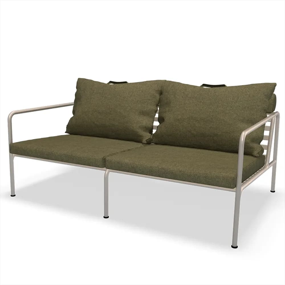 Houe, Avon 2-personers sofa Moss/White