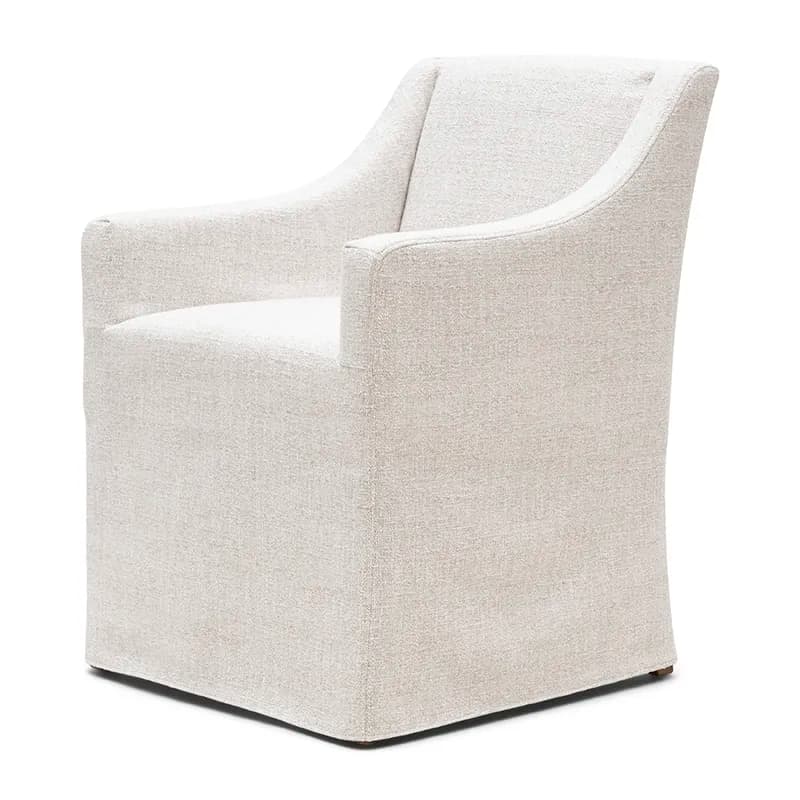 Riviera Maison, Firenze spisestol rich tweed antique white