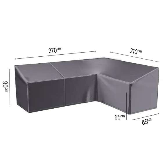 Platinum Aerocover, Hjørnesofa Overtræk 210V/270Hx85cm