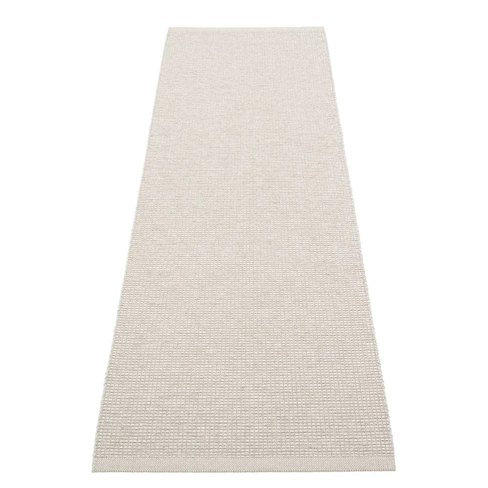 Pappelina, Emm tæppe 70x240 cm Fossil Grey/Stone Metallic