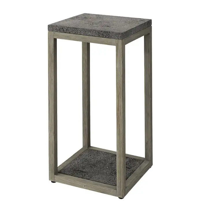 Artwood, Torre Pidestal 70 cm Teak/Lava Sten Artwood