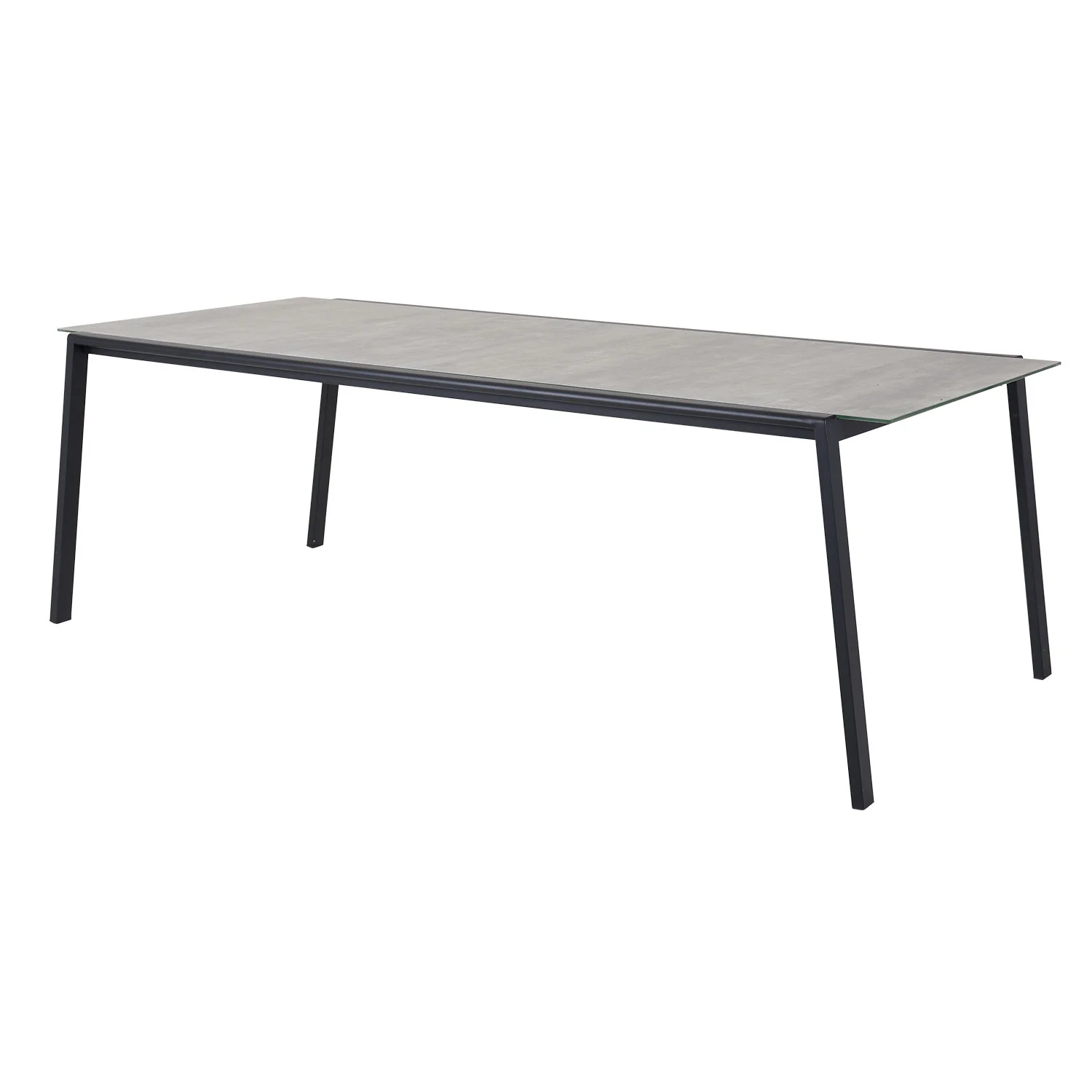 Brafab, Lyra Spisebord Med Glas 100x220 cm Brafab