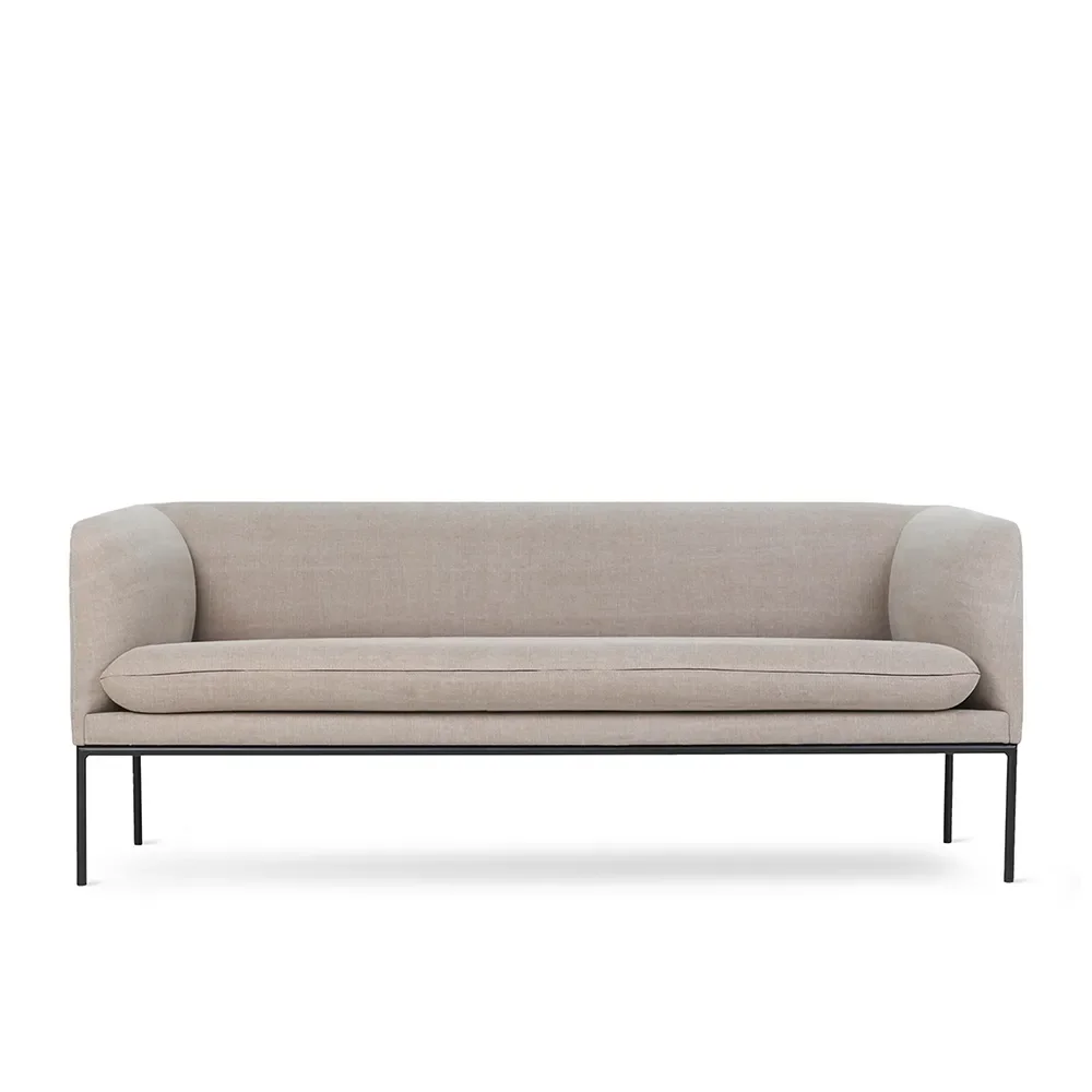 Ferm Living, Sofa 3-Sæders Turn Cotton Linen Natural