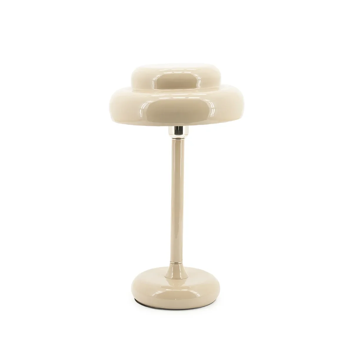By-Boo, Dæmpbar bordlampe Pomm Beige H 47,5 cm