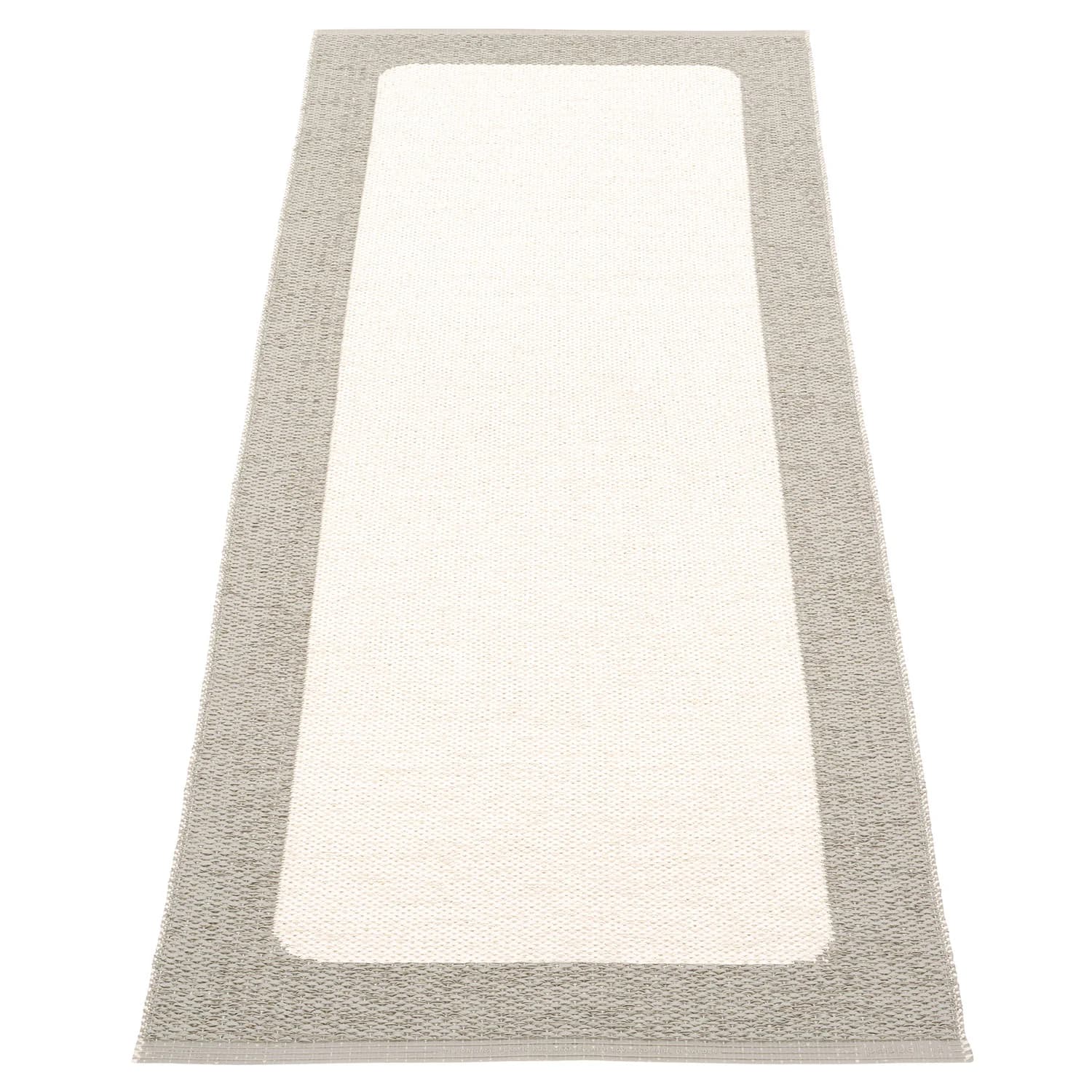 Pappelina, Ilda tæppe 70x180 cm warm grey / vanilla