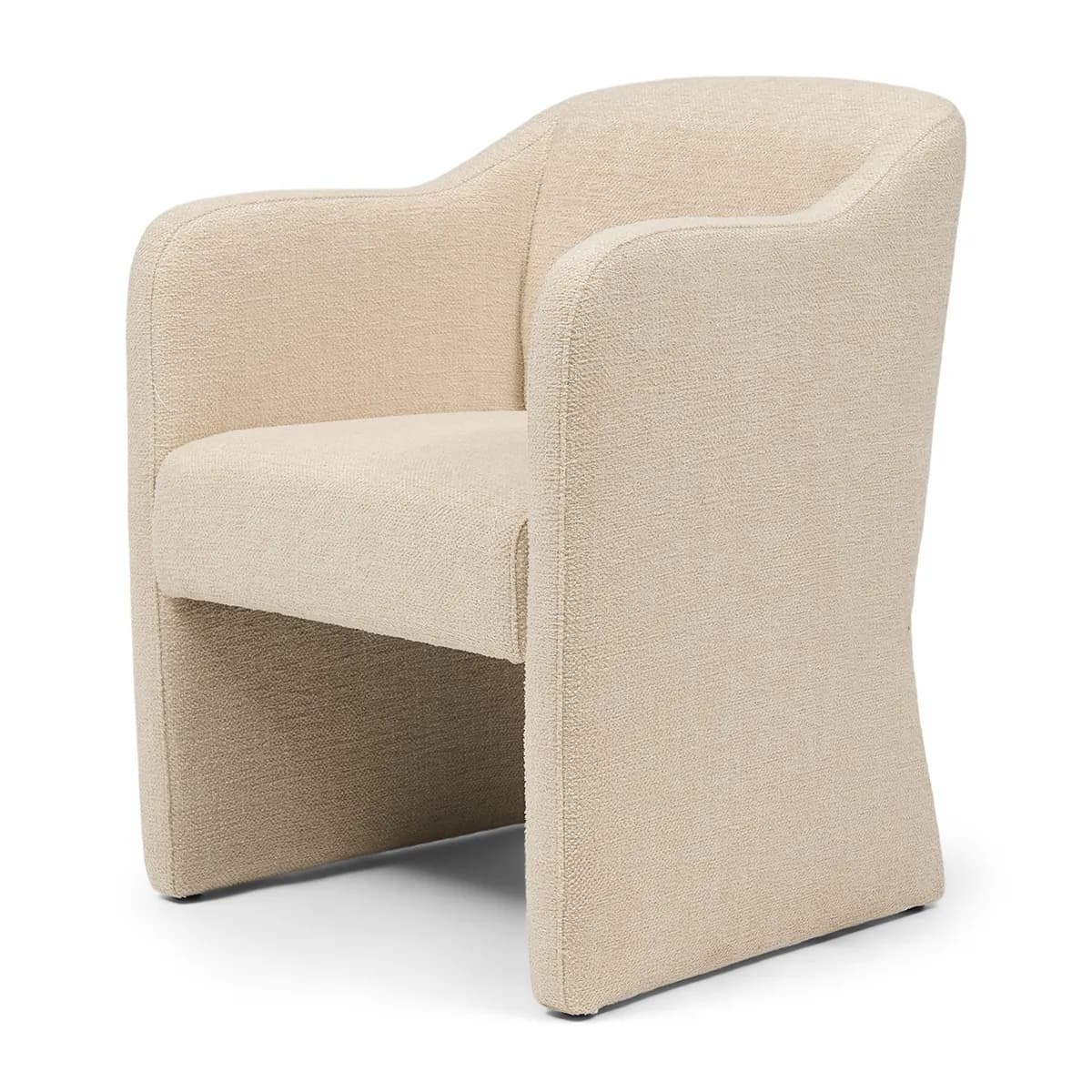 Riviera Maison, Spisebordsstol Napoli Beige med armlæn