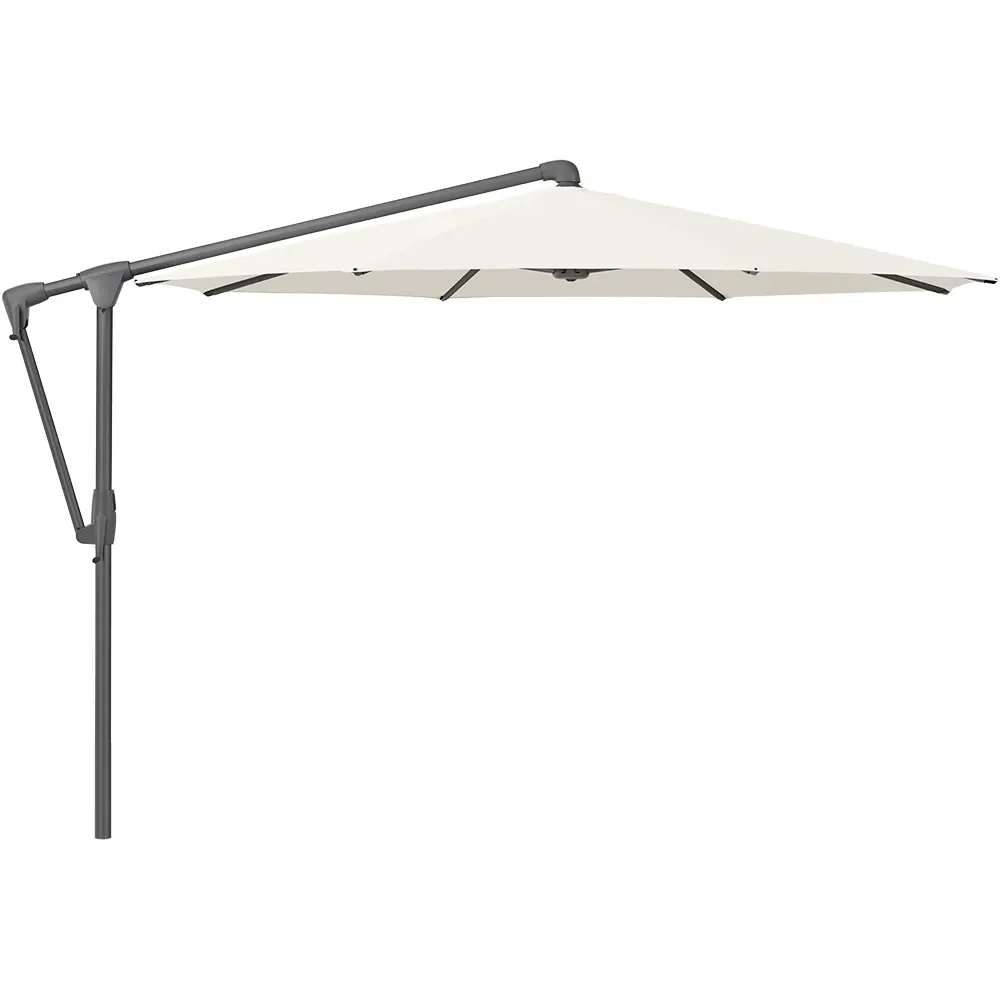 Glatz, Sunwing Casa Frithængende Parasol 300 cm Kat.2 Antracit Alu/158 off white Glatz