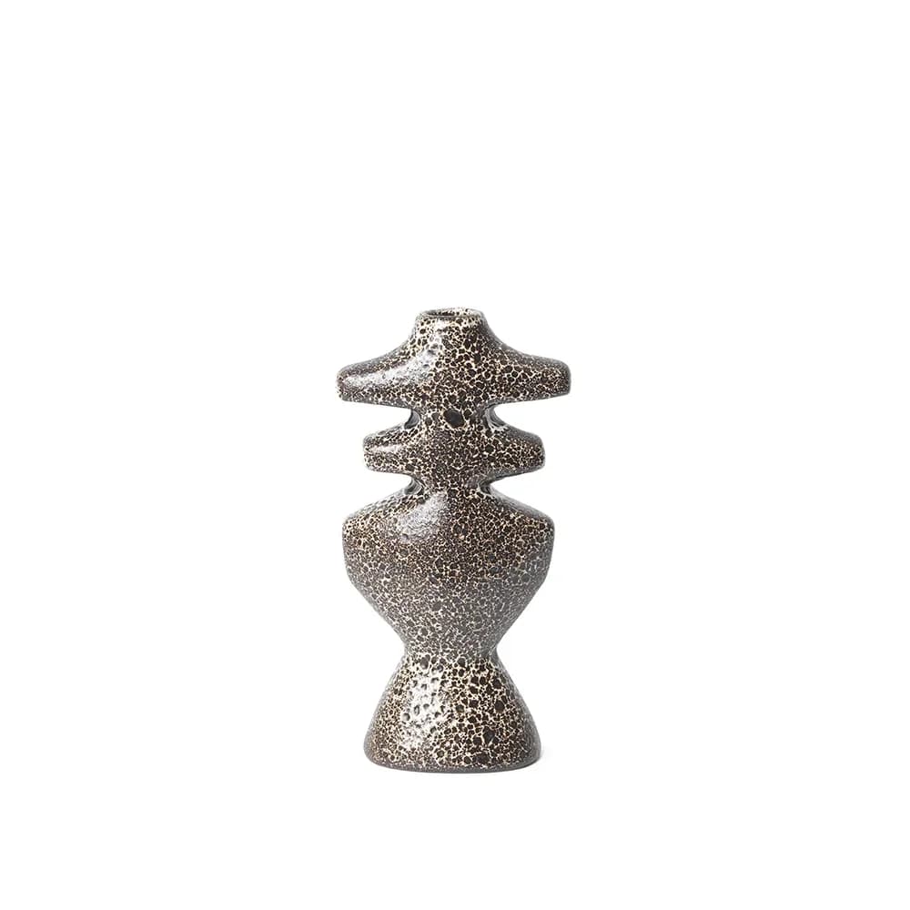 Ferm Living Yara lysestage large Brown Spot