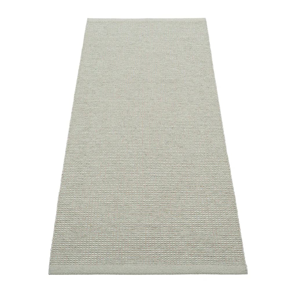 Pappelina, Emm tæppe Sage/Linen Met. - Linen warp 70 x 180 cm