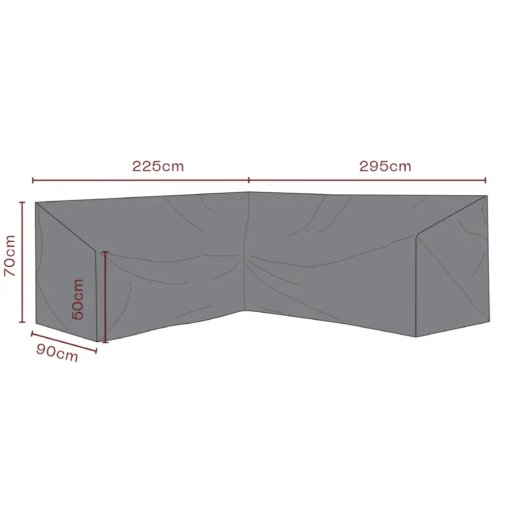 Brafab, Møbelbeskyttelse Hjørnesofa 295/225x70 cm Premium