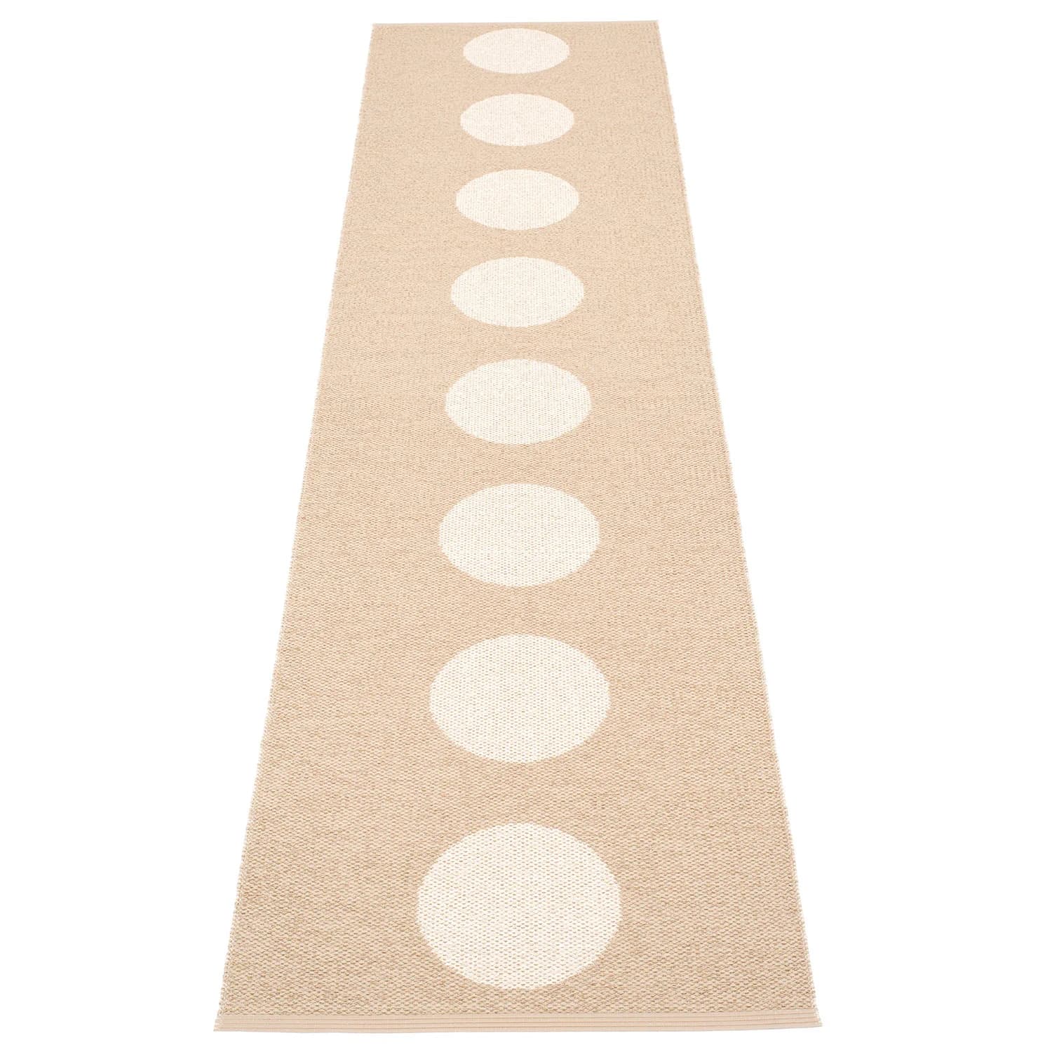 Pappelina, Vera tæppe 70x300 cm beige / vanilla