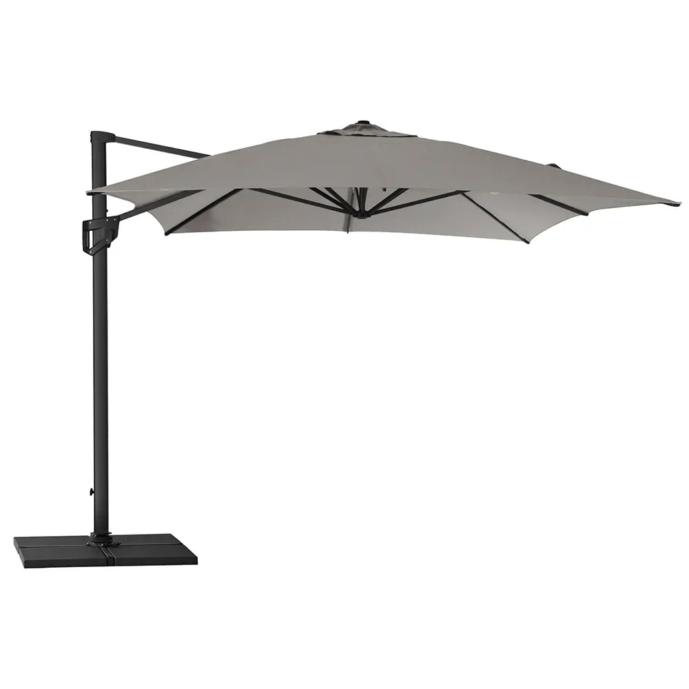 Cane-line, Hyde Luxe 300x400 cm Anthracite Frithængende parasol