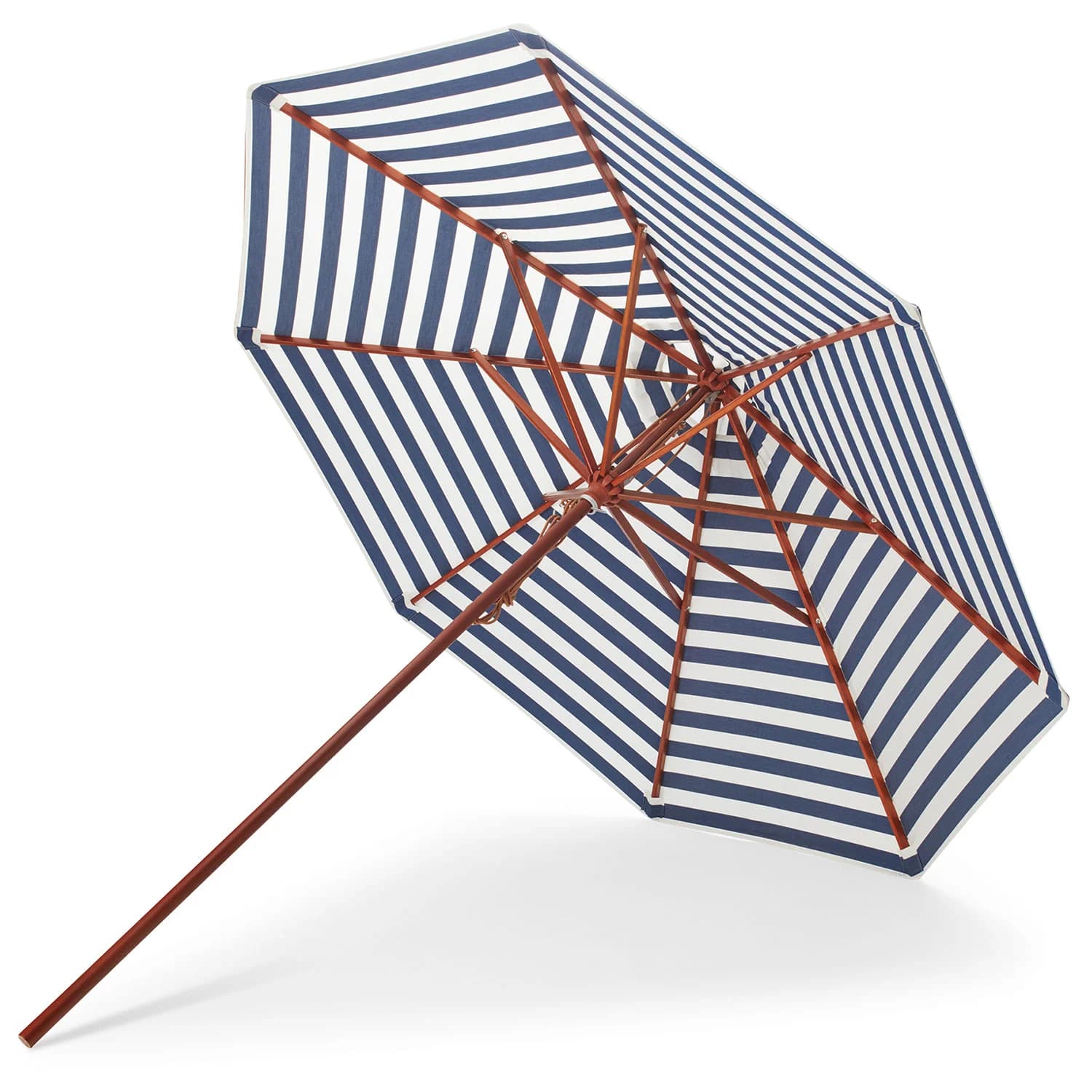Skagerak, Messina Parasol Ø270 Cm Dark Blue Stripes