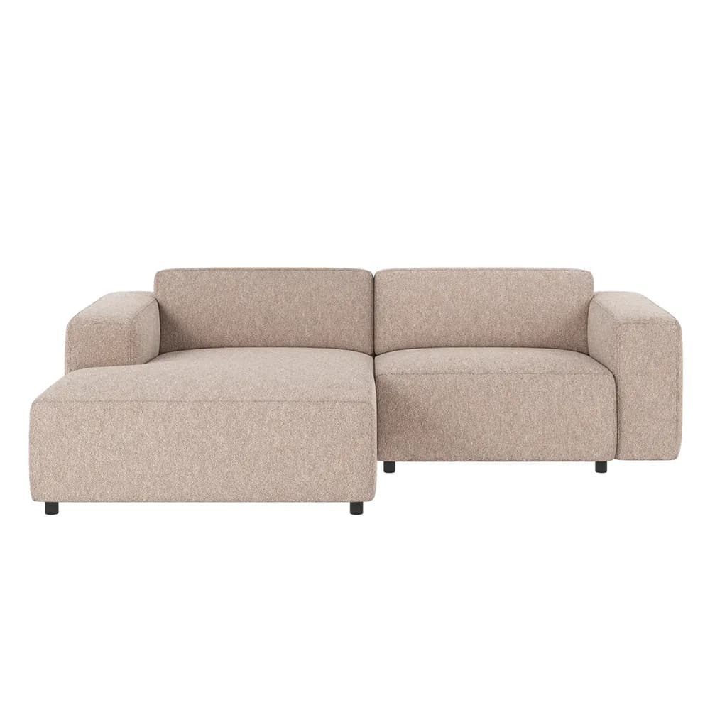 Rowico Home, Willard sofa 3-personers sofa chaiselong venstre stof Alice lys beige