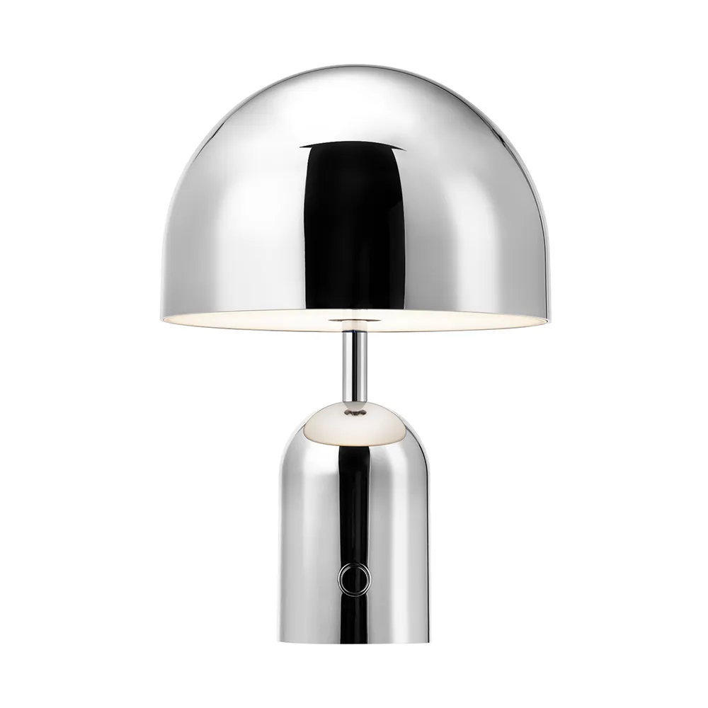 Tom Dixon Bell Portable LED-bordlampe 28 cm Silver