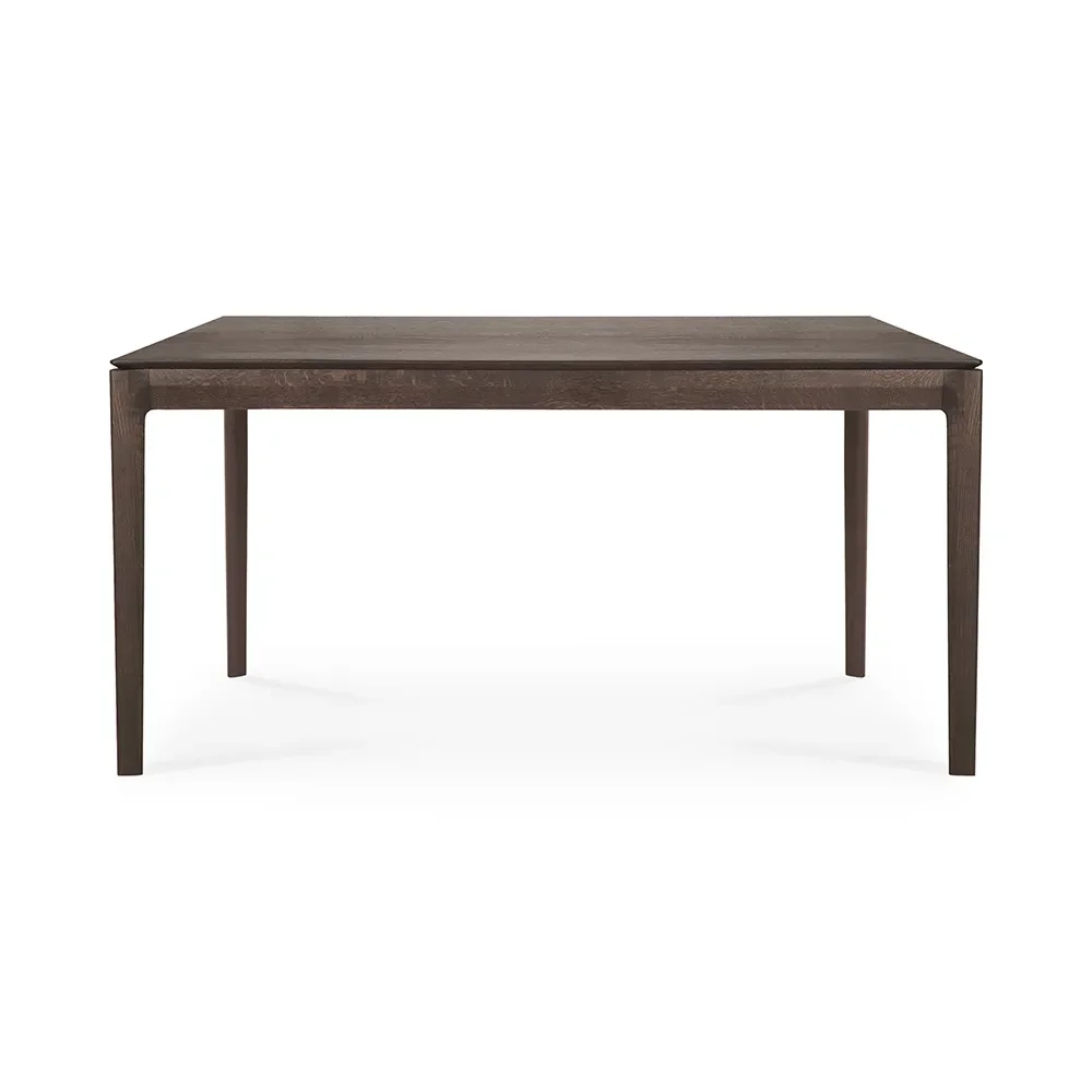 Ethnicraft, Bok Spisebord 80x160 cm Brunlakeret eg