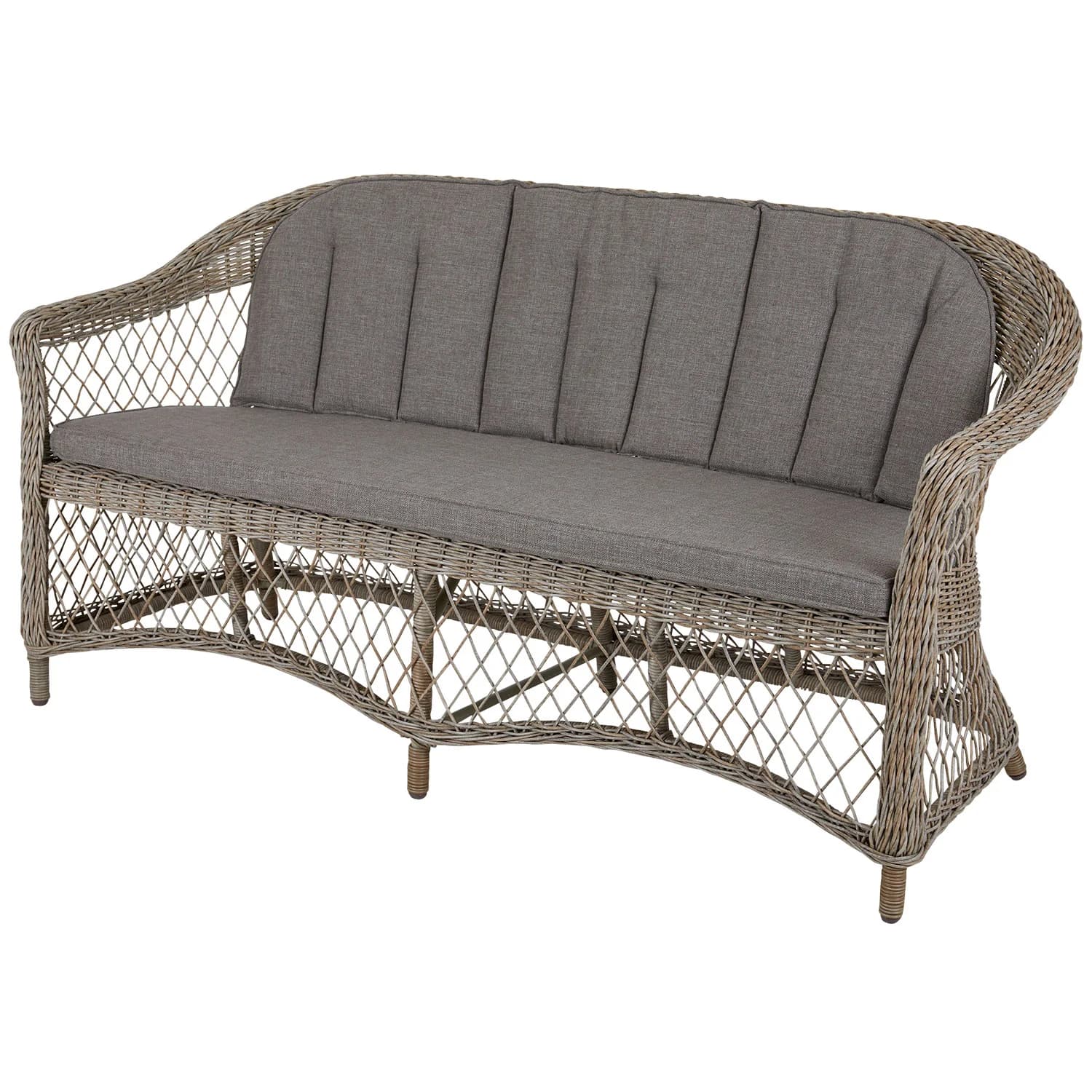 Brafab, Kamomill 2-pers. Sofa Polyrattan Inkl. Hynde Brafab