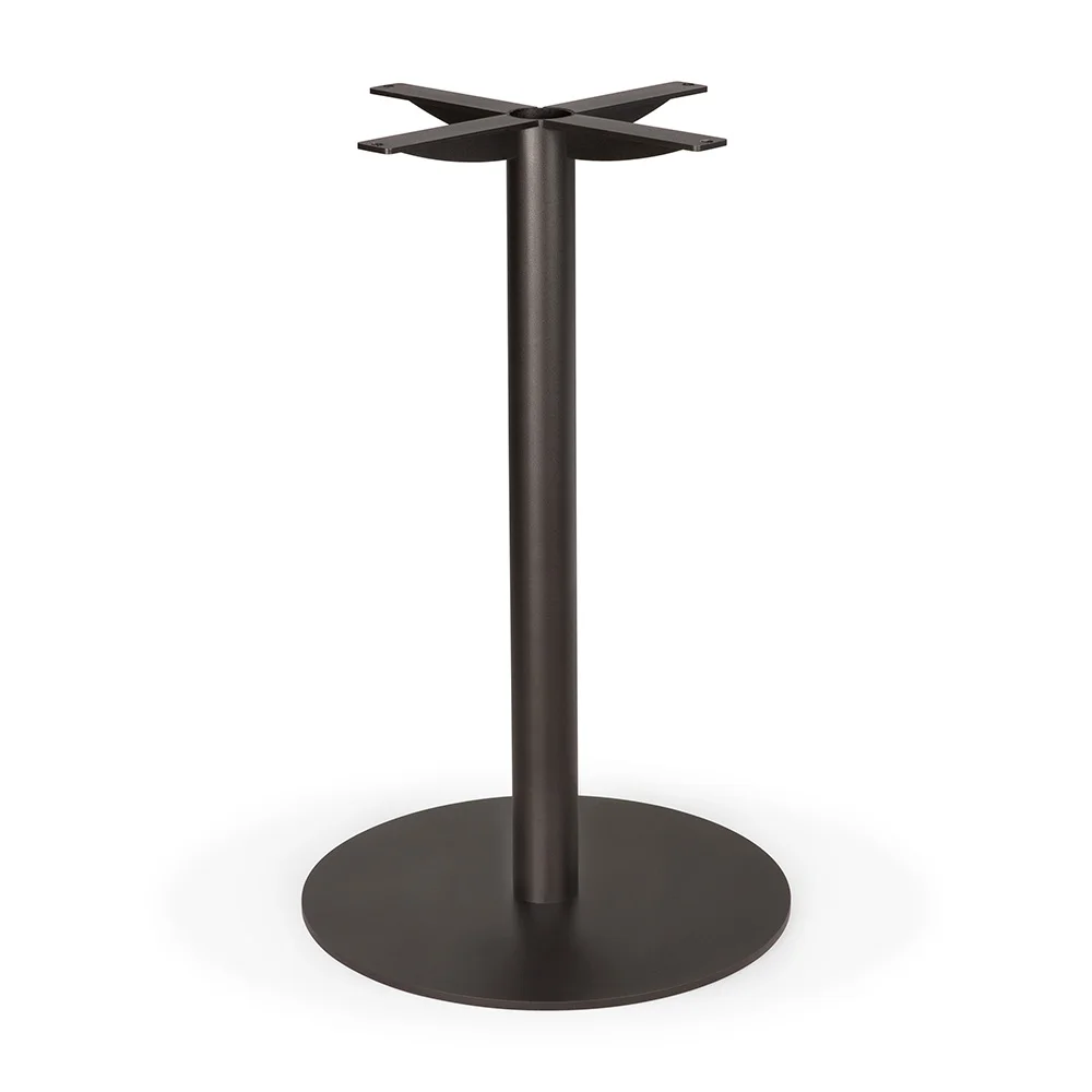 Ethnicraft, Blend spisebordsstativ mørk bronze 45x45x74 cm