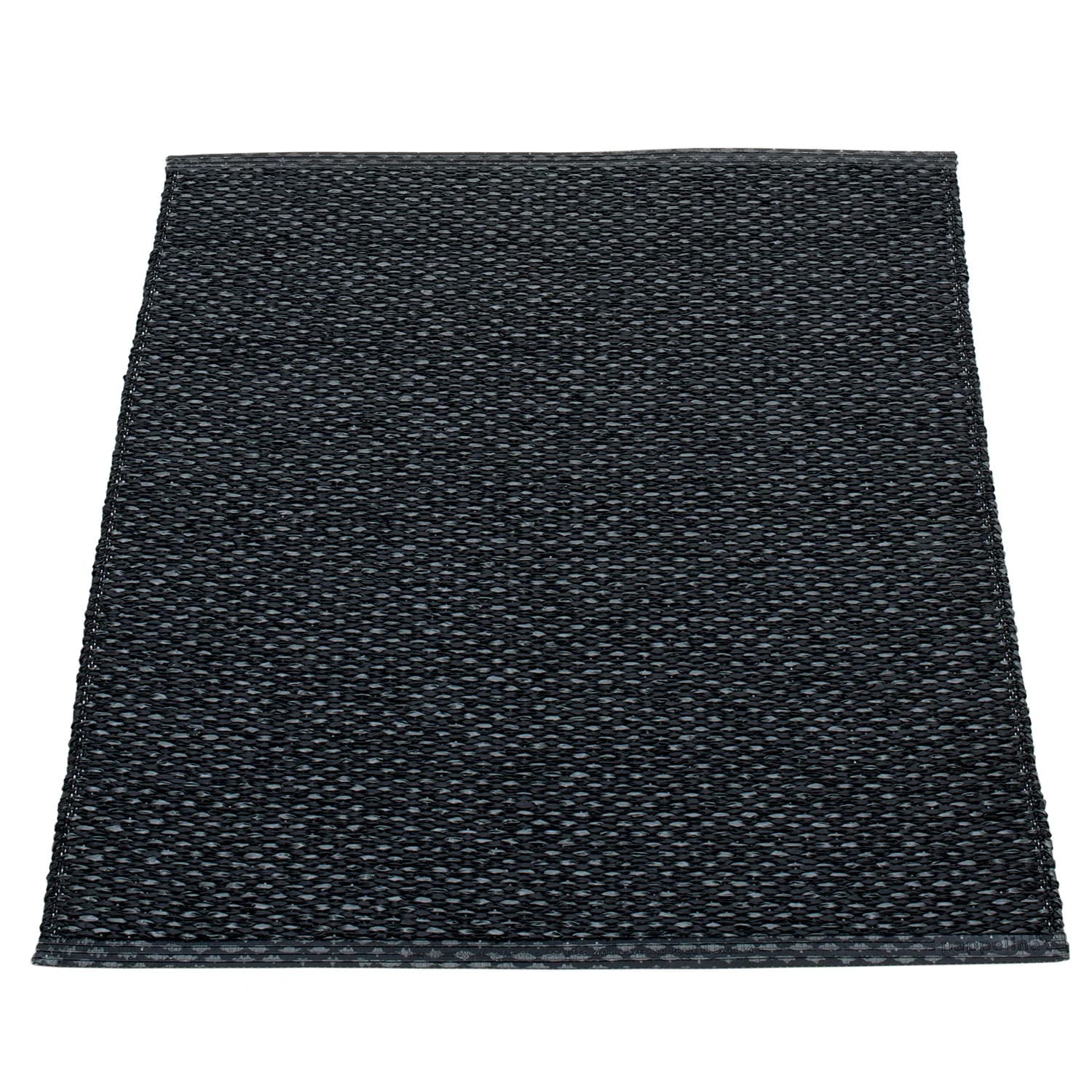 Pappelina, Svea tæppe 70x90 cm black metallic / black